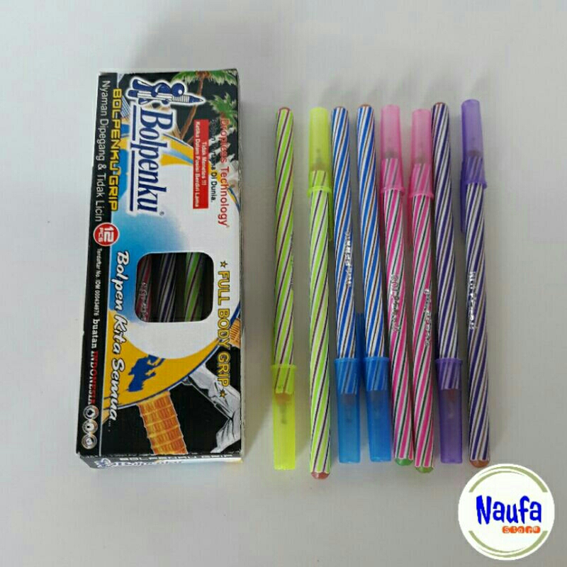 

Pulpen Ulir Bolpenku Bolpoin Hitam 1 pcs