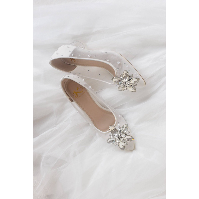 JOOKUTSU Wedding Shoes - STARLIGHT PEARL (full)