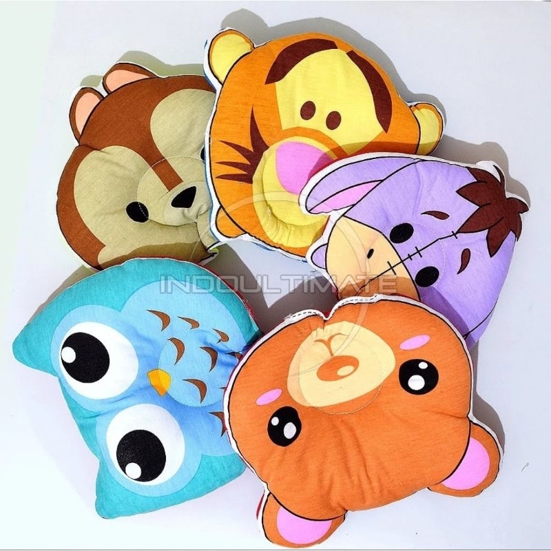 Bantal anti peyang bayi newborn - 6 bulan lembut ready Makassar
