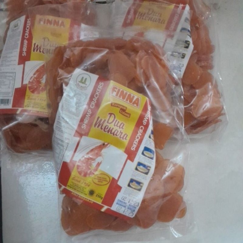 

krupuk finna Dua menara 250g