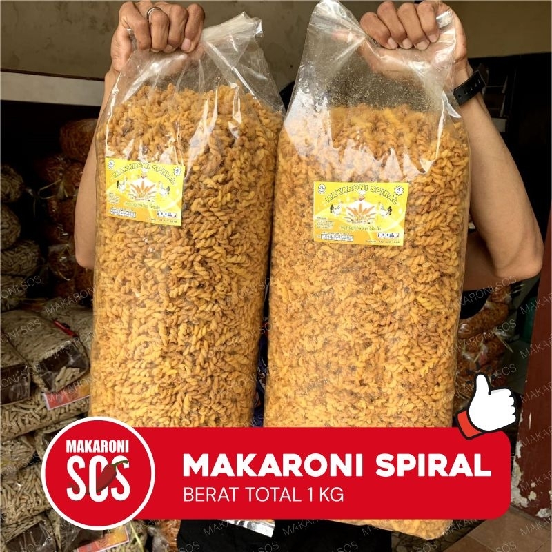 

Makaroni SOS - Makaroni Spiral Jagung Bakar 1Kg