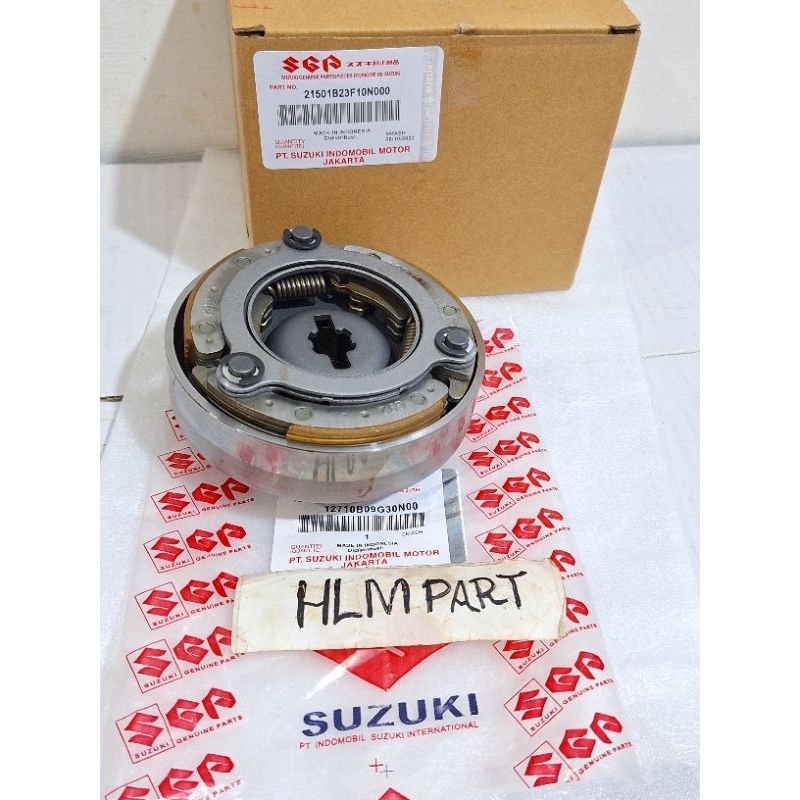 Mangkok ganda plus kampas ganda assy Suzuki Smash lama Smash new