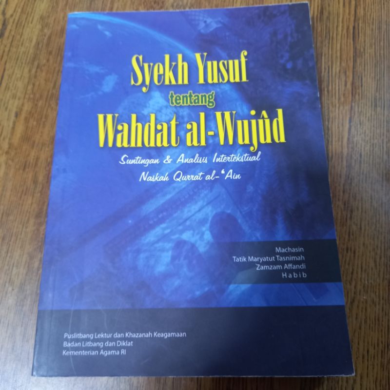 LANGKA syekh yusuf tentang wahdat al wujud wahdatul wujud