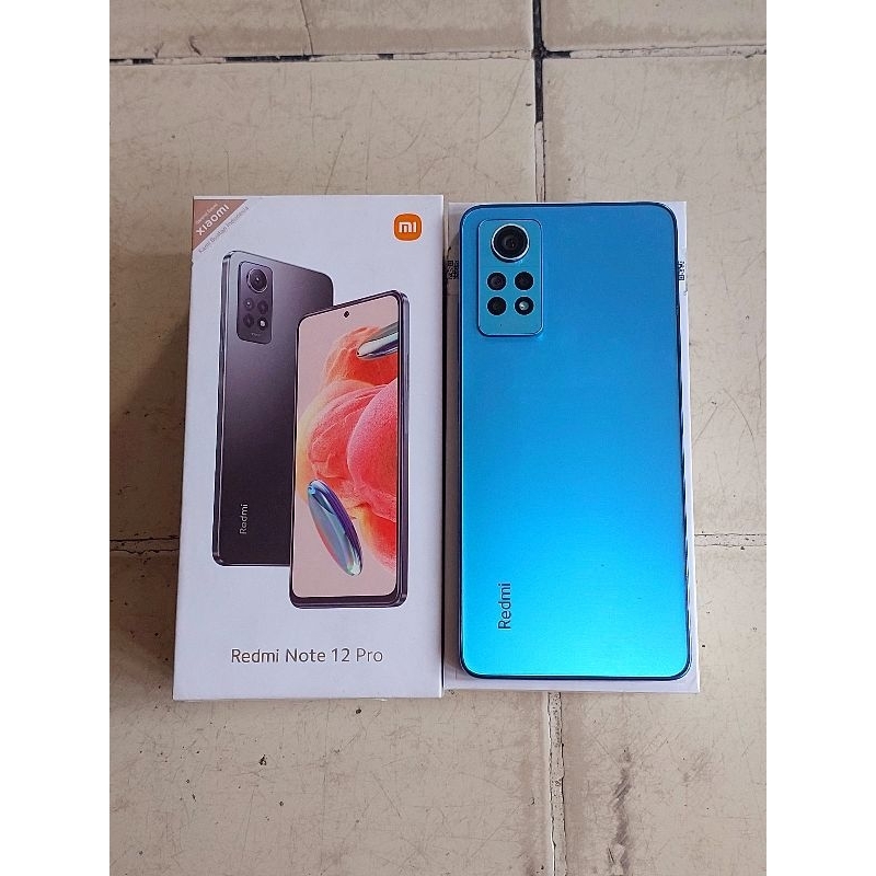 XIAOMI REDMI NOTE 12 PRO 6/128 SECOND MULUS FULLSET ACC LENGKAP