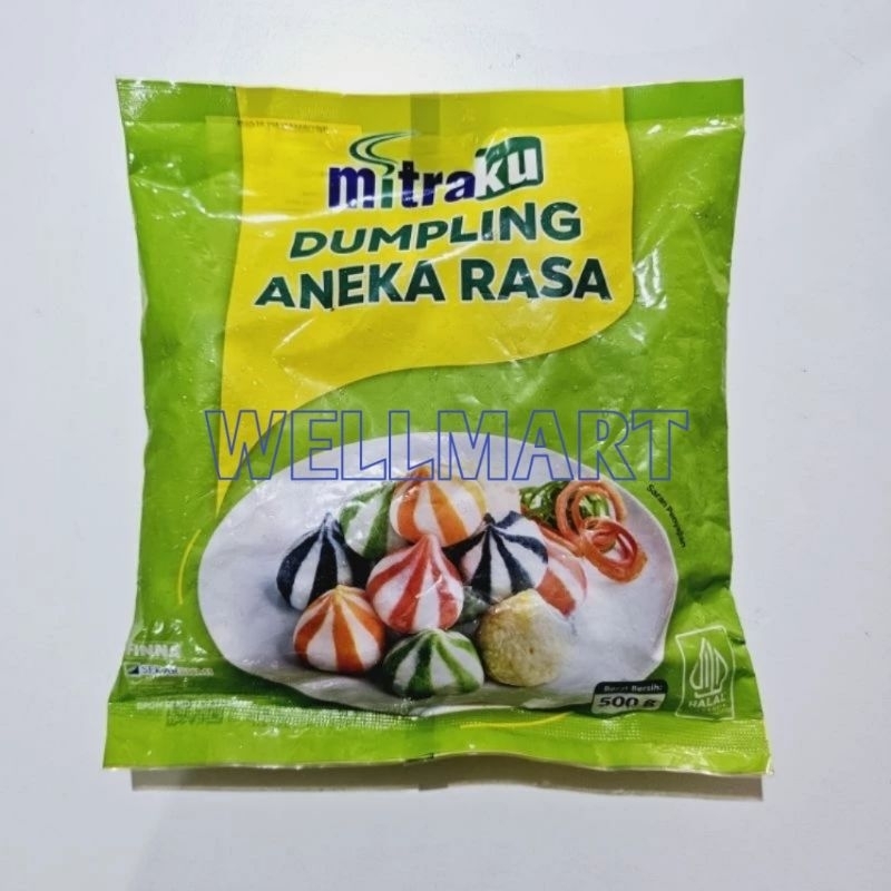 Mitraku Dumpling Aneka Rasa 500g Halal Dumpling Mix