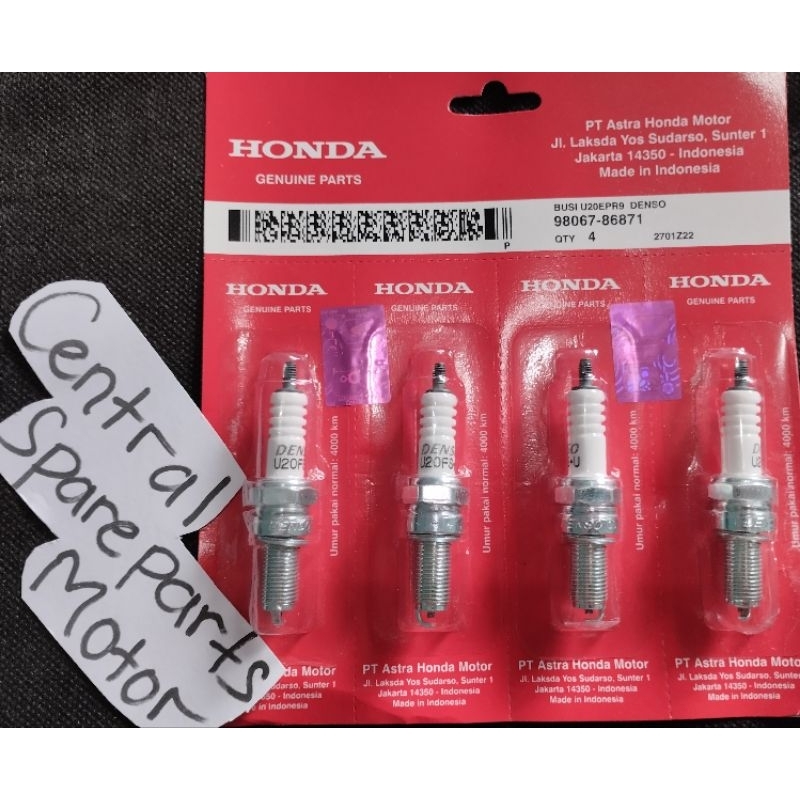 Busi Denso U20 FS (Karisma, Blade, Jupiter,Supra 125,Xeon,Vario)
