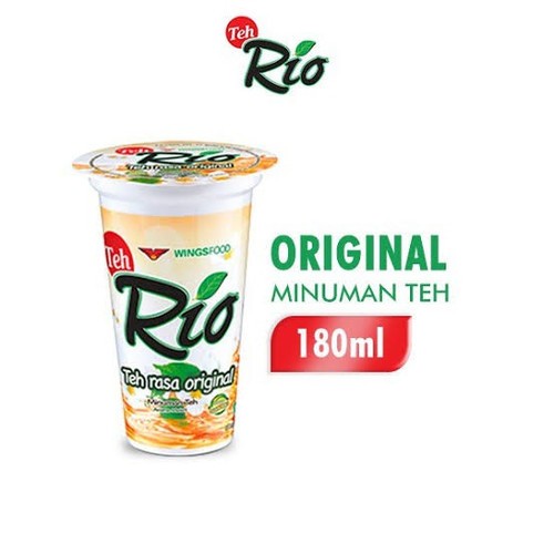 

Teh RIO Original gula batu murni isi 24 gelas