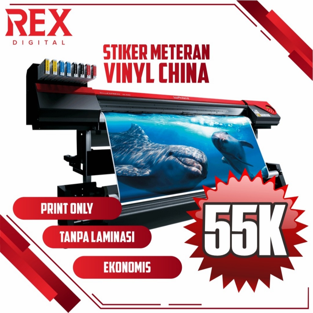 

Digital Printing Sticker Vinyl, Print Stiker Vinyl Meteran, Bandung