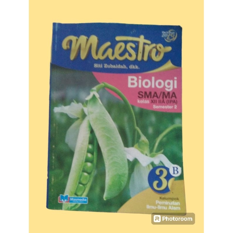Preloved - Maestro Biologi 3B Kelas 12 Buku Paket Biologi Kelas 12 3B
