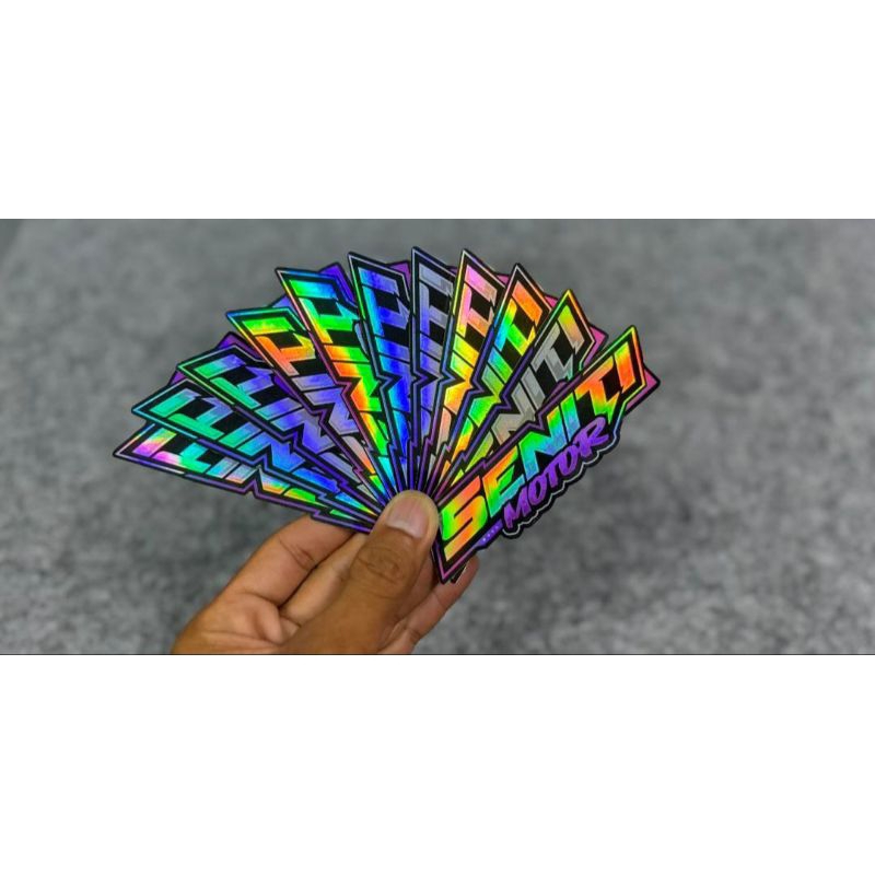 

Stiker Hologram