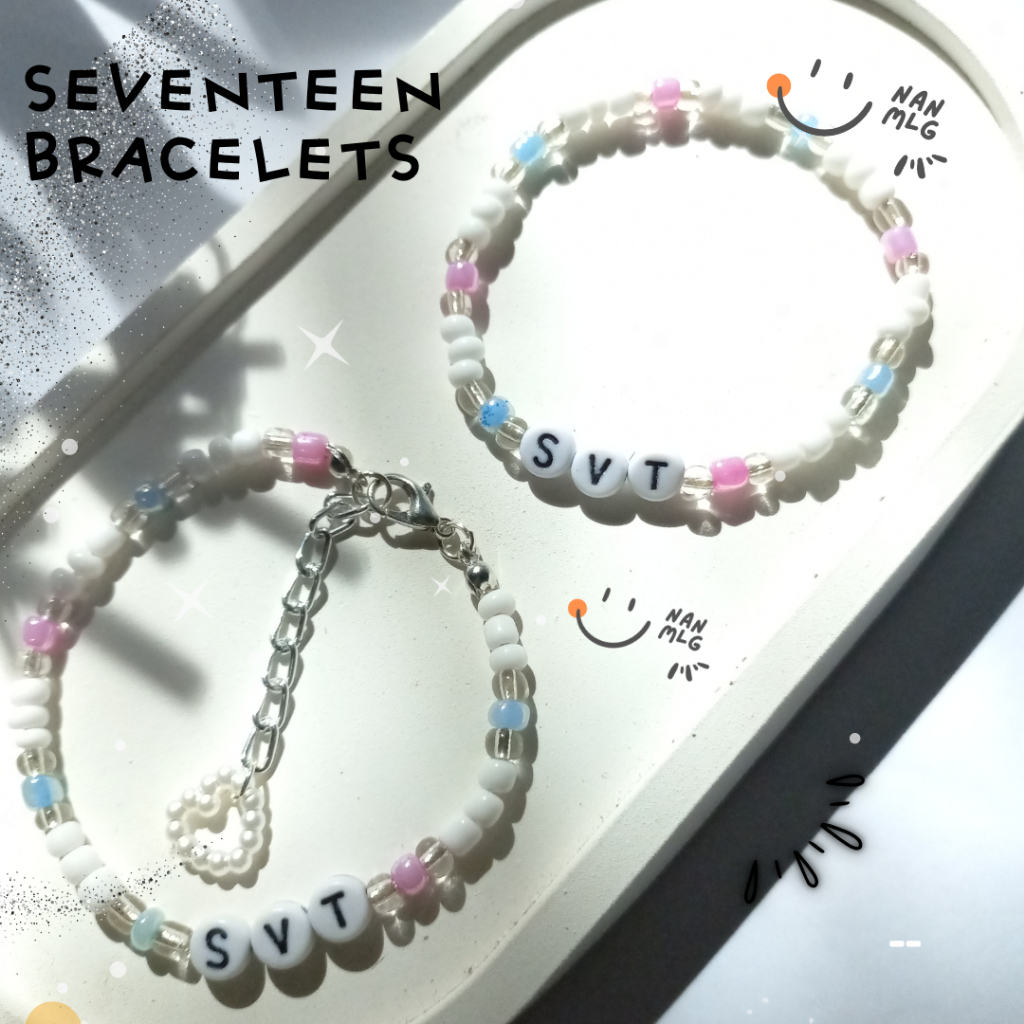 SEVENTEEN IDOL BRACELETS gelang idol kpop Nan.mlg 0309