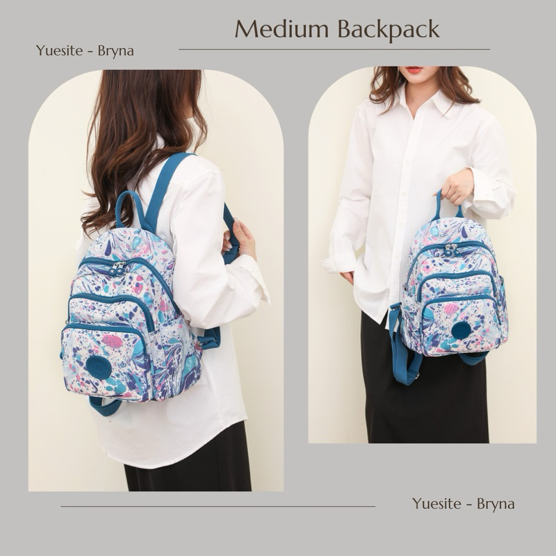 Yuesite Bryna Medium Backpack Original Ransel Sedang