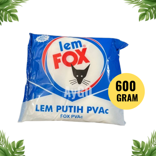 LEM FOX BIRU 600 GR / LEM PVA FOX