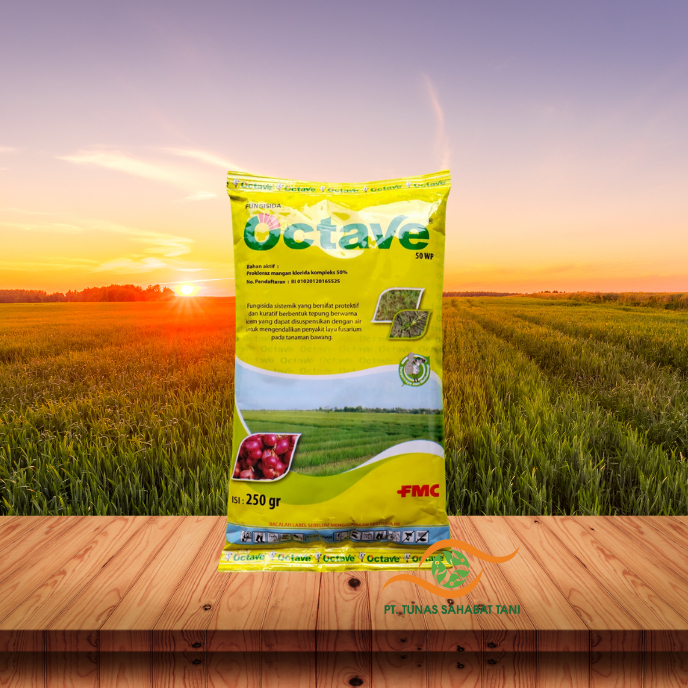 FUNGISIDA OCTAVE 50 WP Kemasan  250 GR - Fungisida Penyakit Tanaman Bawang Merah, Cabai, Mangga - FM