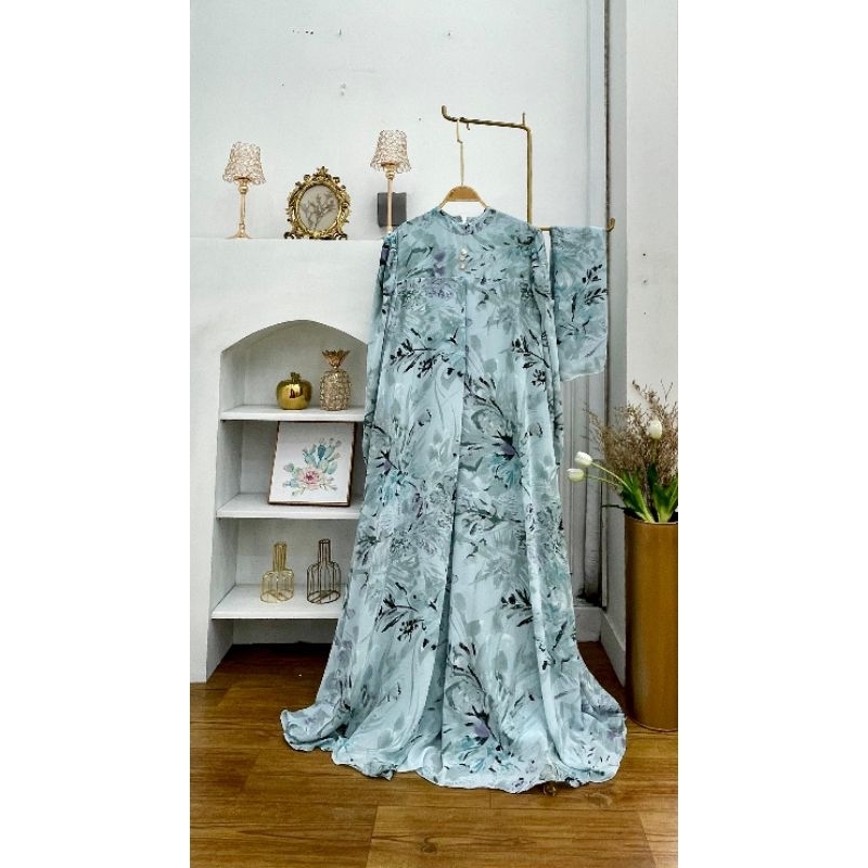 gamis set hijab segi empat