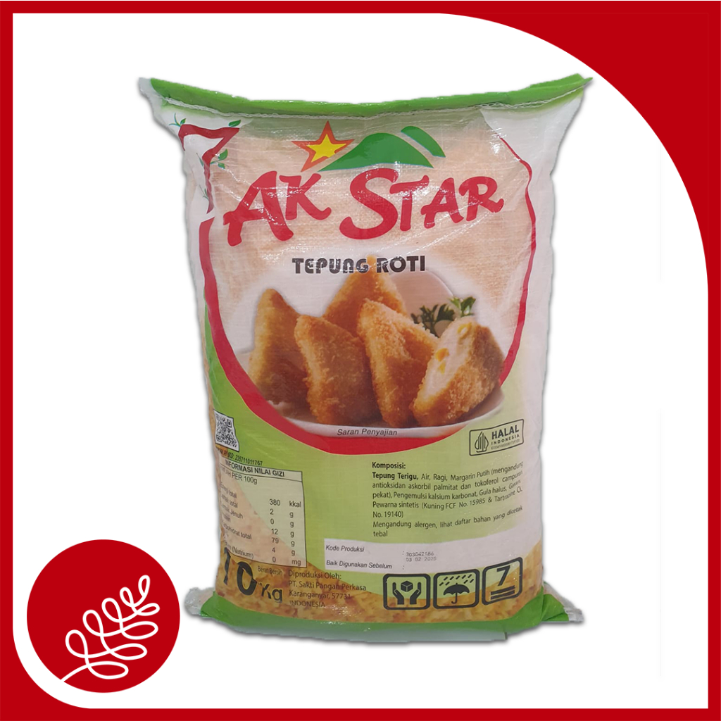

Tepung Panir Tepung Roti Ak Star Breadcrumb Mix 10kg / Makanan / Tepung / Bahan Pokok / Tepung Roti / Bahan Kue / Tepung / Pa