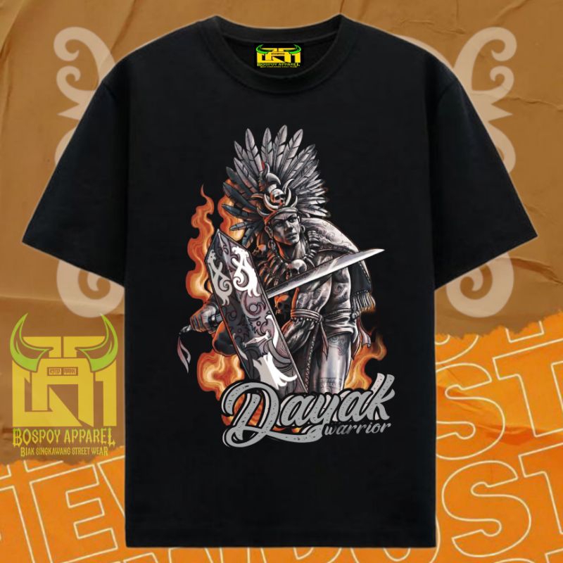 kaos Dayak warrior 5.4/cod