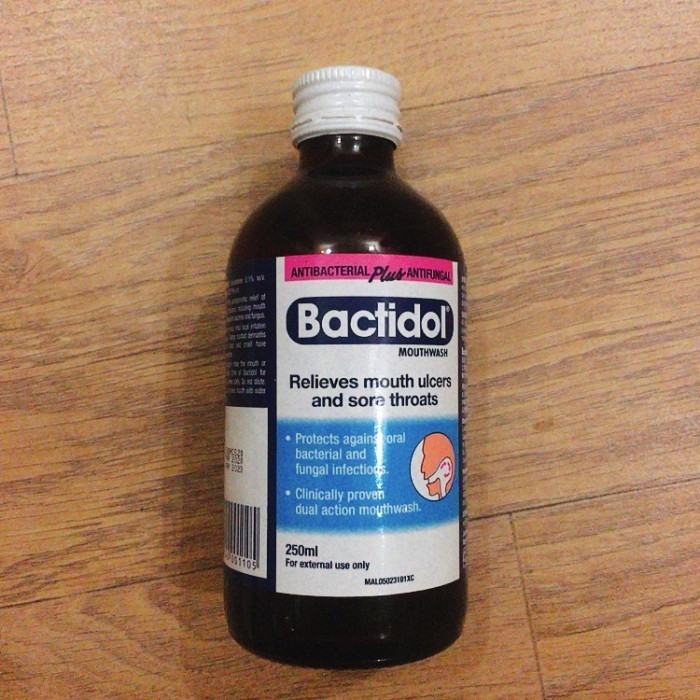 Bactidol mouthwash 250 ml