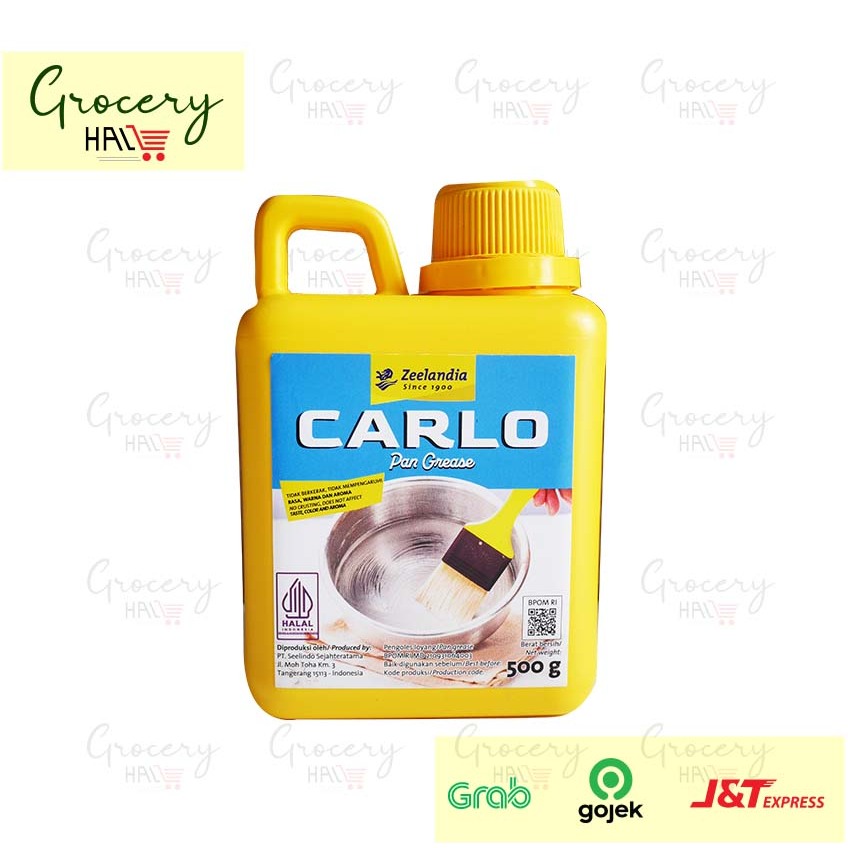 

ZEELANDIA CARLO PAN GREASE 500 GRAM - MINYAK PENGOLES LOYANG