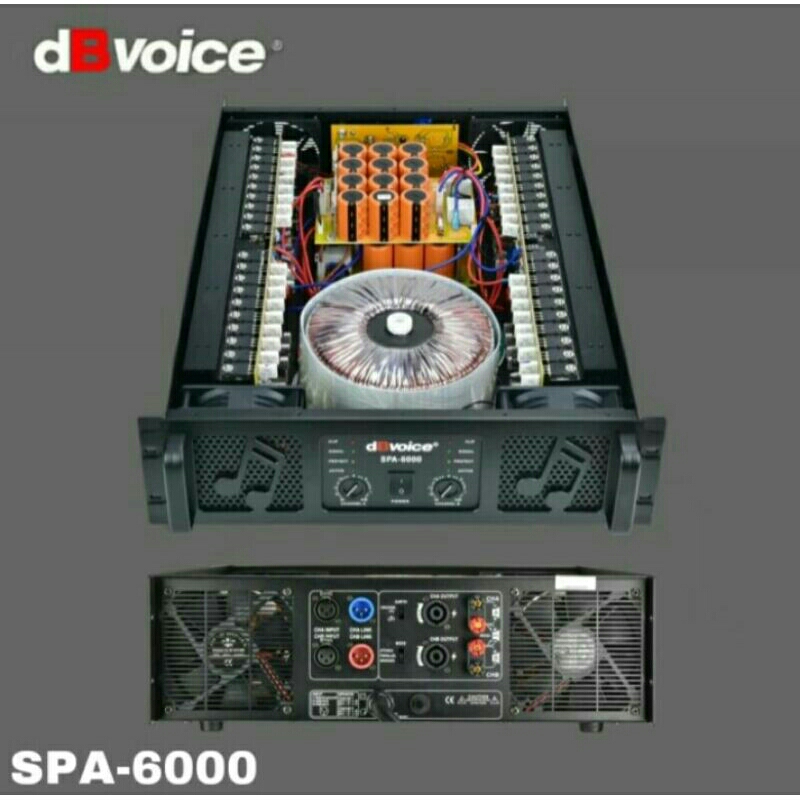 POWER DBVOICE SPA 6000 CLASS GB ORIGINAL