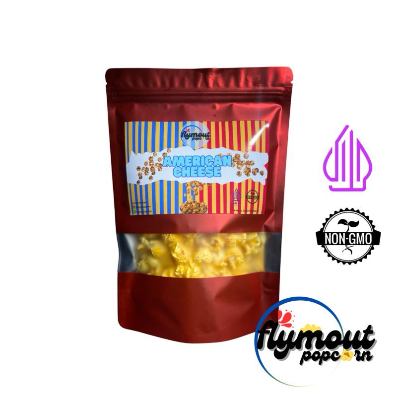 

Flymout Popcorn Cheese American / Gourmet Popcorn / Premium Popcorn / Snack Popcorn small