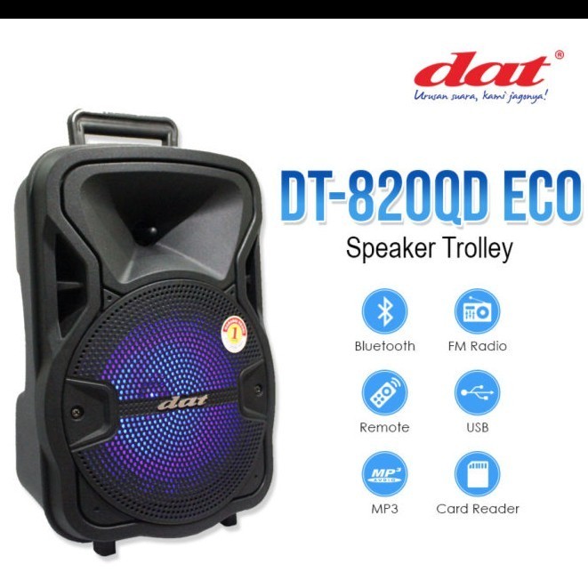 Speaker Trolley DAT 8inch DT-820QD / 820QD