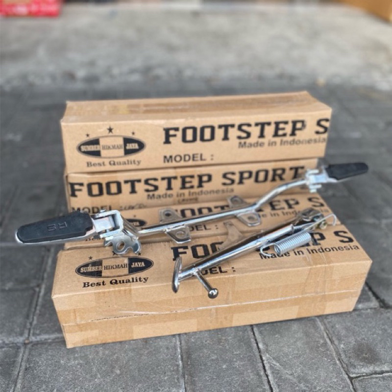 Postep MP mono footstep Megapro mono set standart Jagang samping pnp