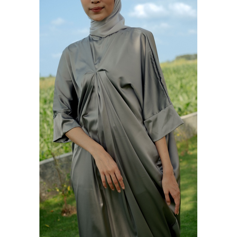 Attireluxe - Kaftan Dress | Kaftan Silk Dress | Dress Muslim | Gamis Wanita | Dress Lebaran Wanita