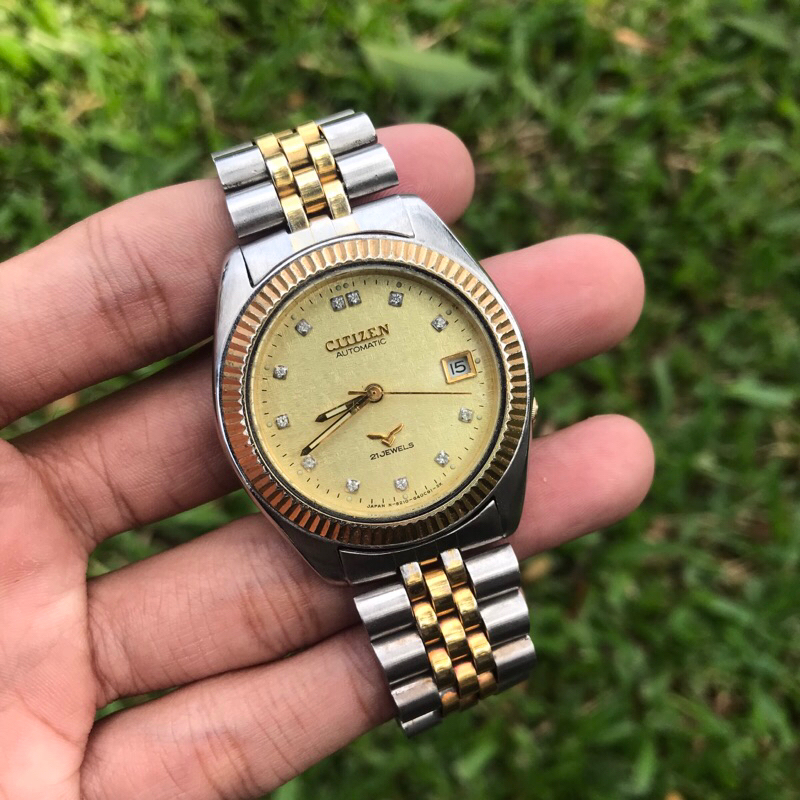 jam tangan Citizen President Automatic kuno antik jadul vintage