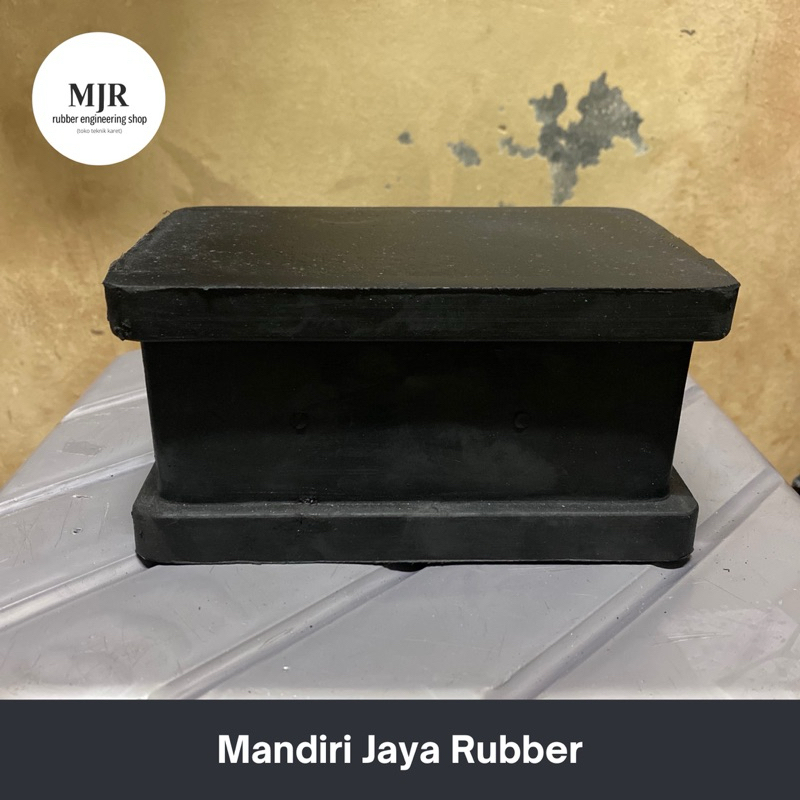 Karet Mounting Genset ukuran 160x100x80 - Mounting engine genset