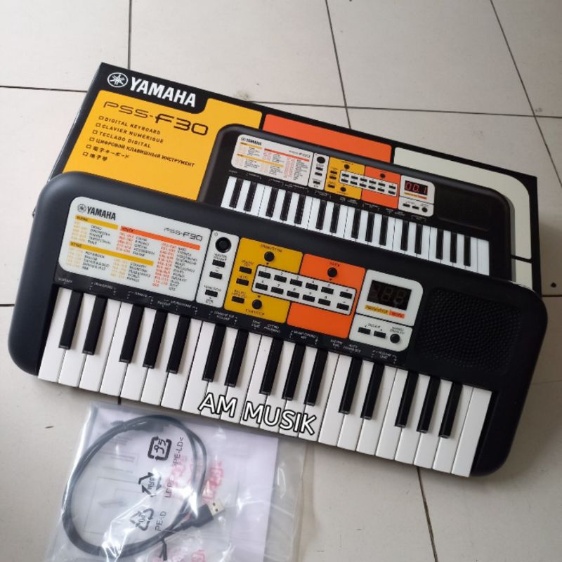 KEYBOARD MINI YAMAHA PSS F30 KEYBOARD PORTABLE F 30