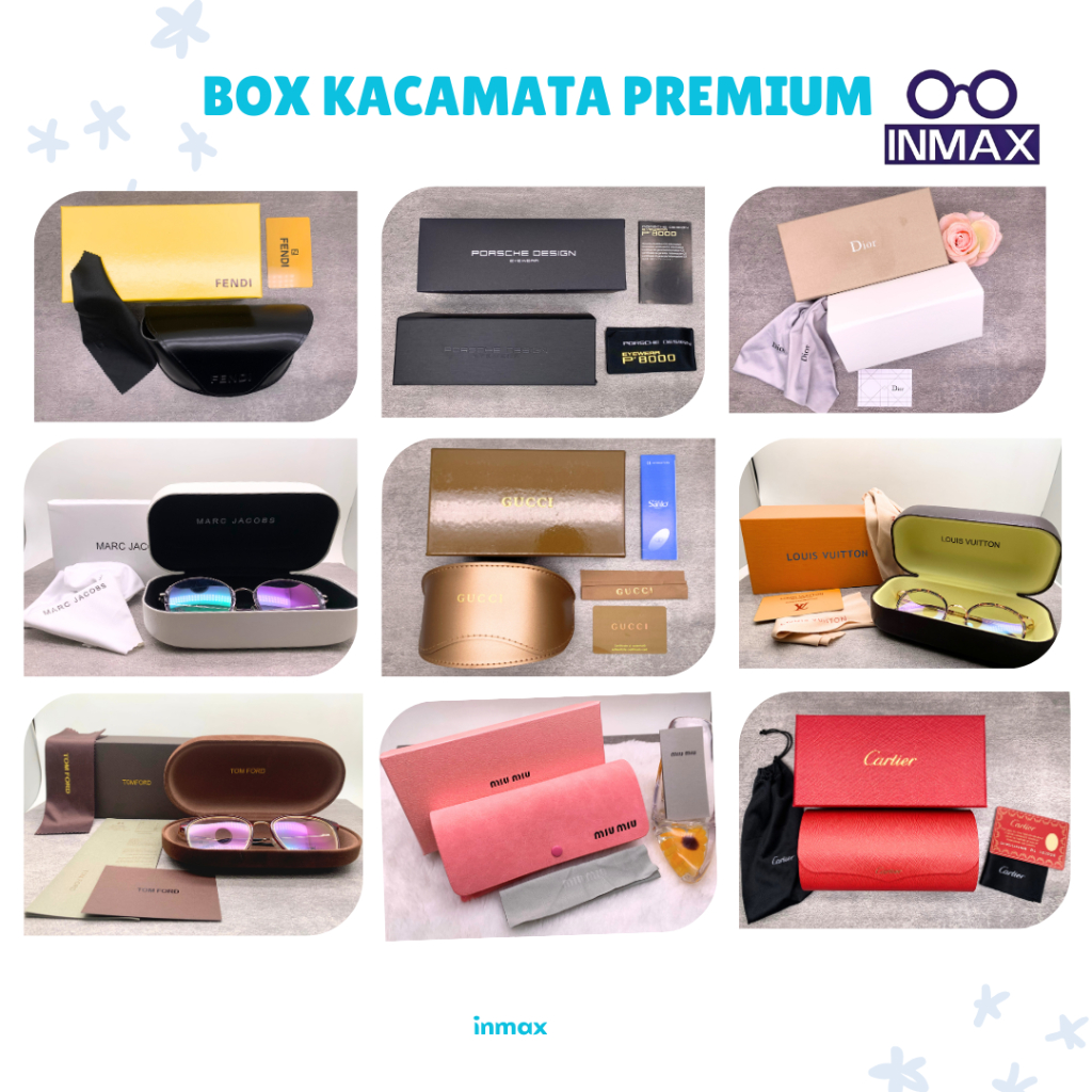 BOX KACAMATA/KOTAK KACAMATA/TEMPAT KACAMATA SUPER/PREMIUM