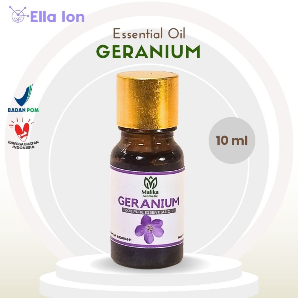 Geranium Essential Oil Ex Gypt @ 10 Ml / Essential Oil / Aromaterapi / Aromatherapy Oil / Oil Essent