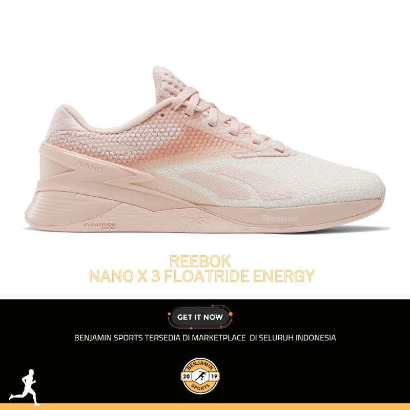 Sepatu gym WANITA Reebok nano X3 original