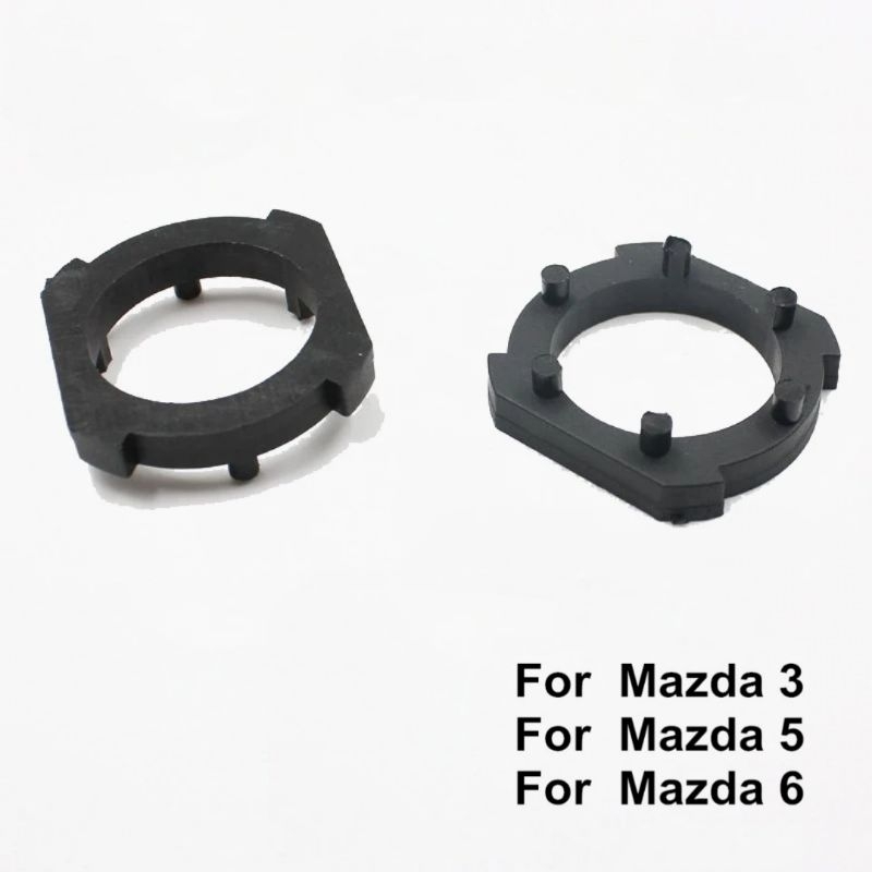 Adapter H7 Socket Ring Holder HID LED Mazda 3 5 6