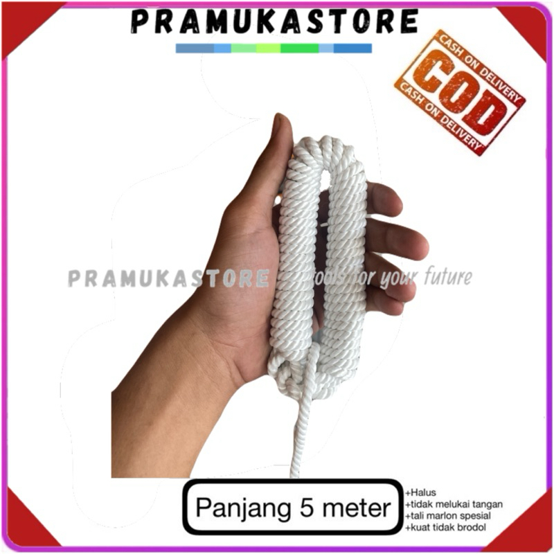

Tali Marlon 5 Meter Tali Tambang Tali Tambang Tali Pramuka 5 Meter Tali Marlon Pramuka Peralatan Pramuka Peralatan Sekolah