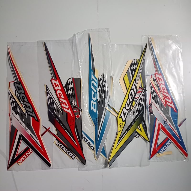 STIKER STICKER STRIPING HONDA BEAT FI ESP 2018 LIST BODY MOTOR BEAT FI ESP 2018 BEAT
