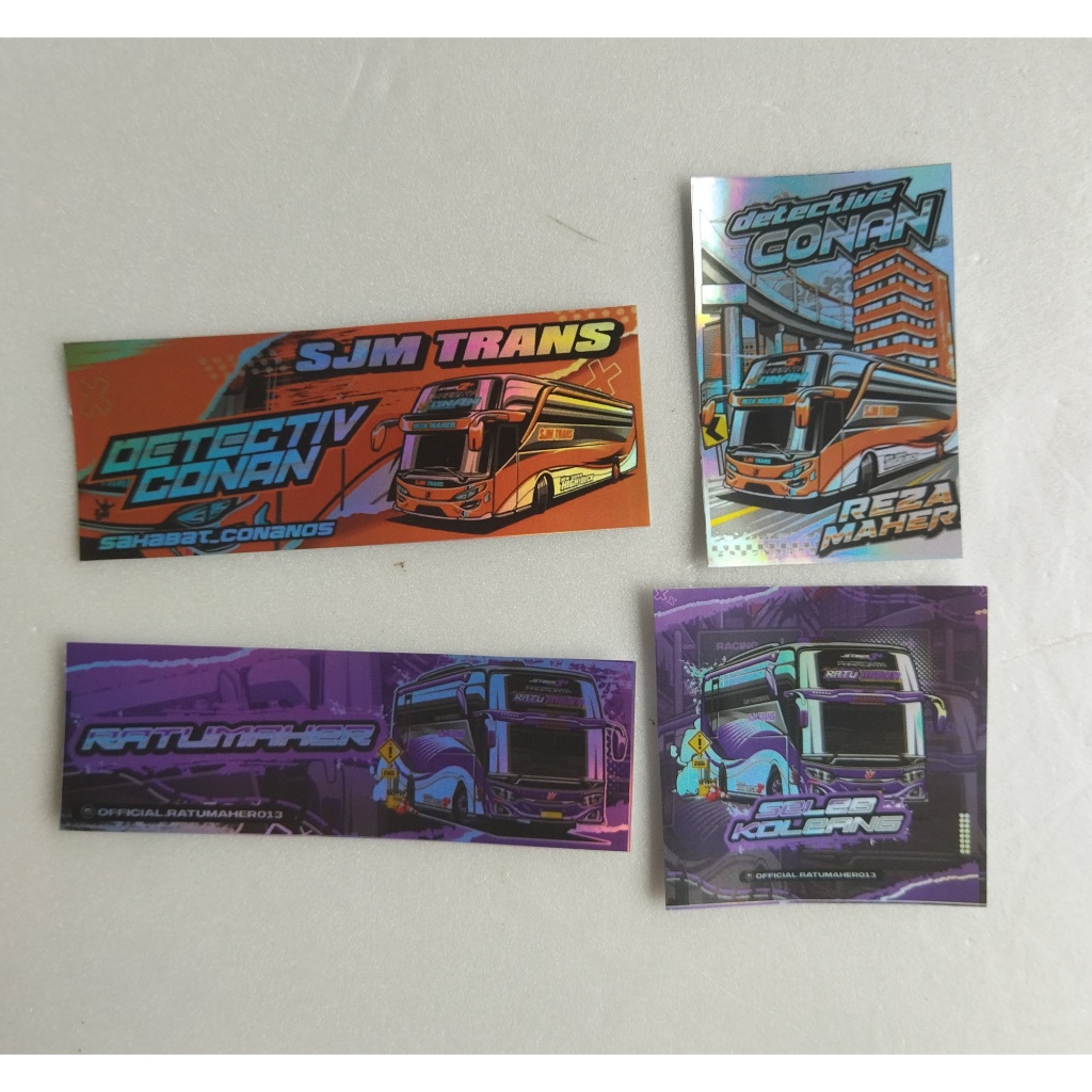 

Paket stiker conan dan ratu maher holo asli po