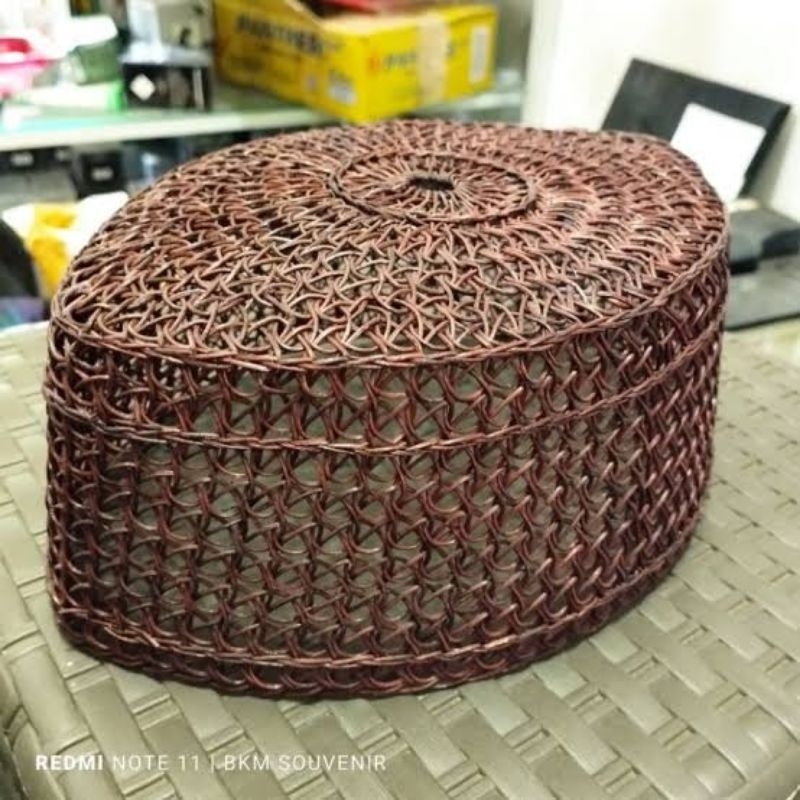 PECI KOPYAH SONGKOK AKAR ROTAN GUSDUR