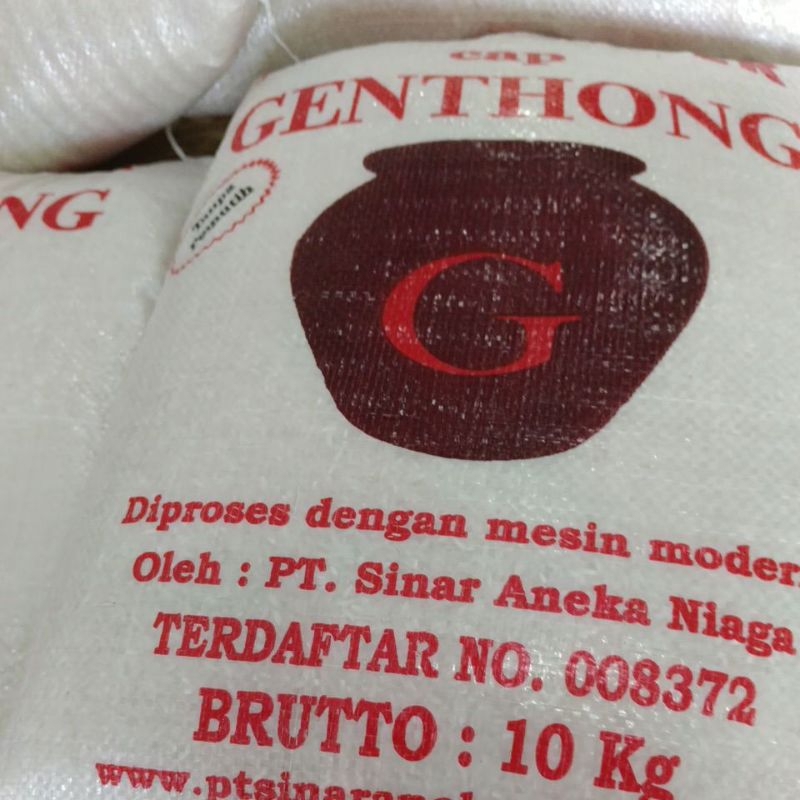 

beras genthong 10 kg