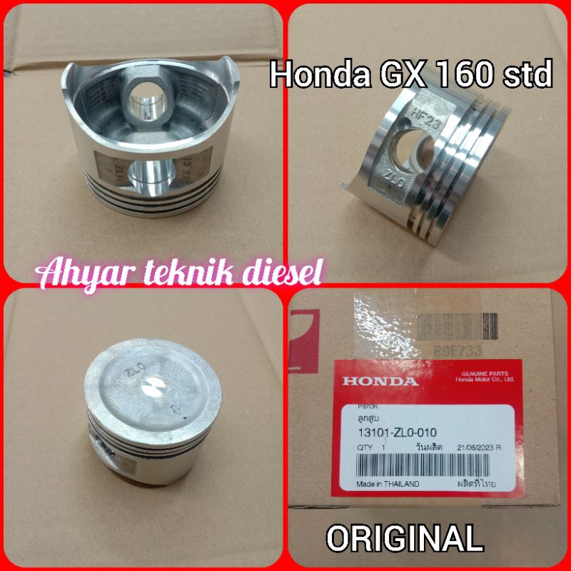 PISTON STD HONDA GX 160 ORIGINAL / SEHER STD HONDA GX 160 ASLI