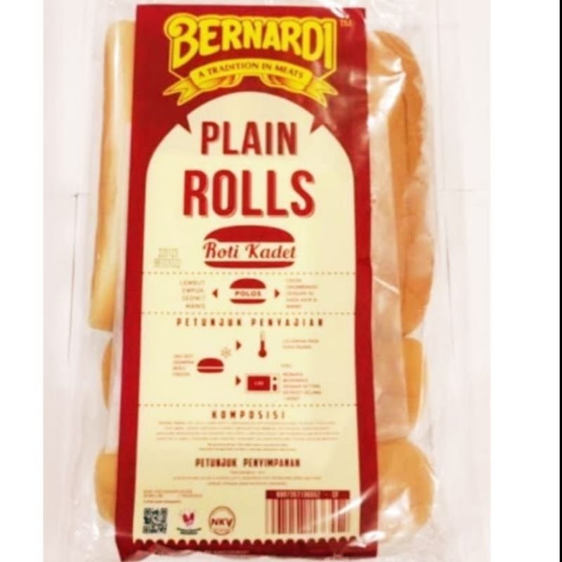 

roti hotdog polos bernardi isi 6