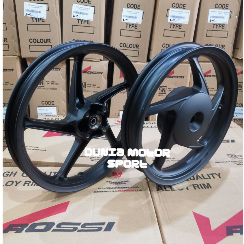 velg raccing v rossi ring 14 model standar ori beat carbu - pop - esp - fi - street - deluxe - vario