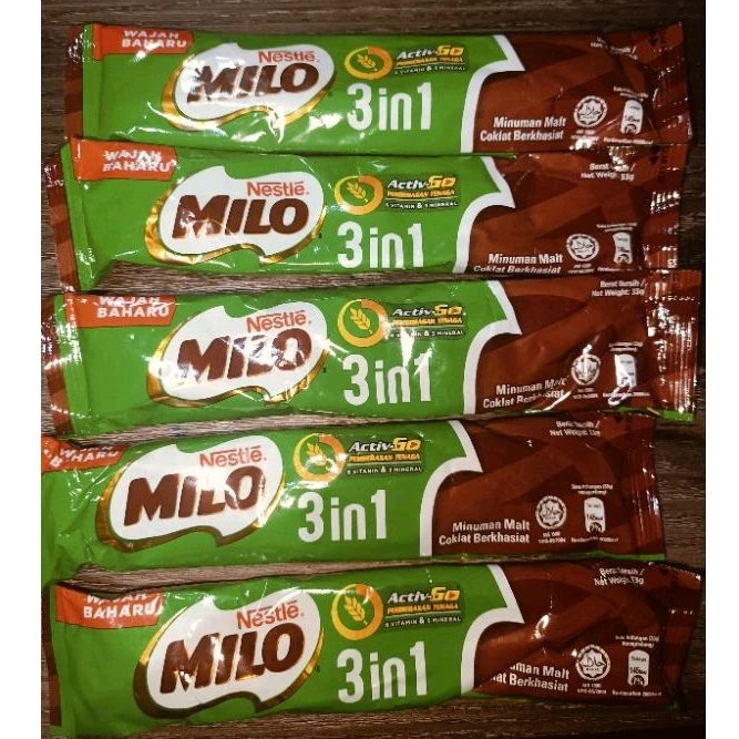 

Milo Nestle Stik Sachet Minuman 3in1 Malt Coklat Berkhasiat