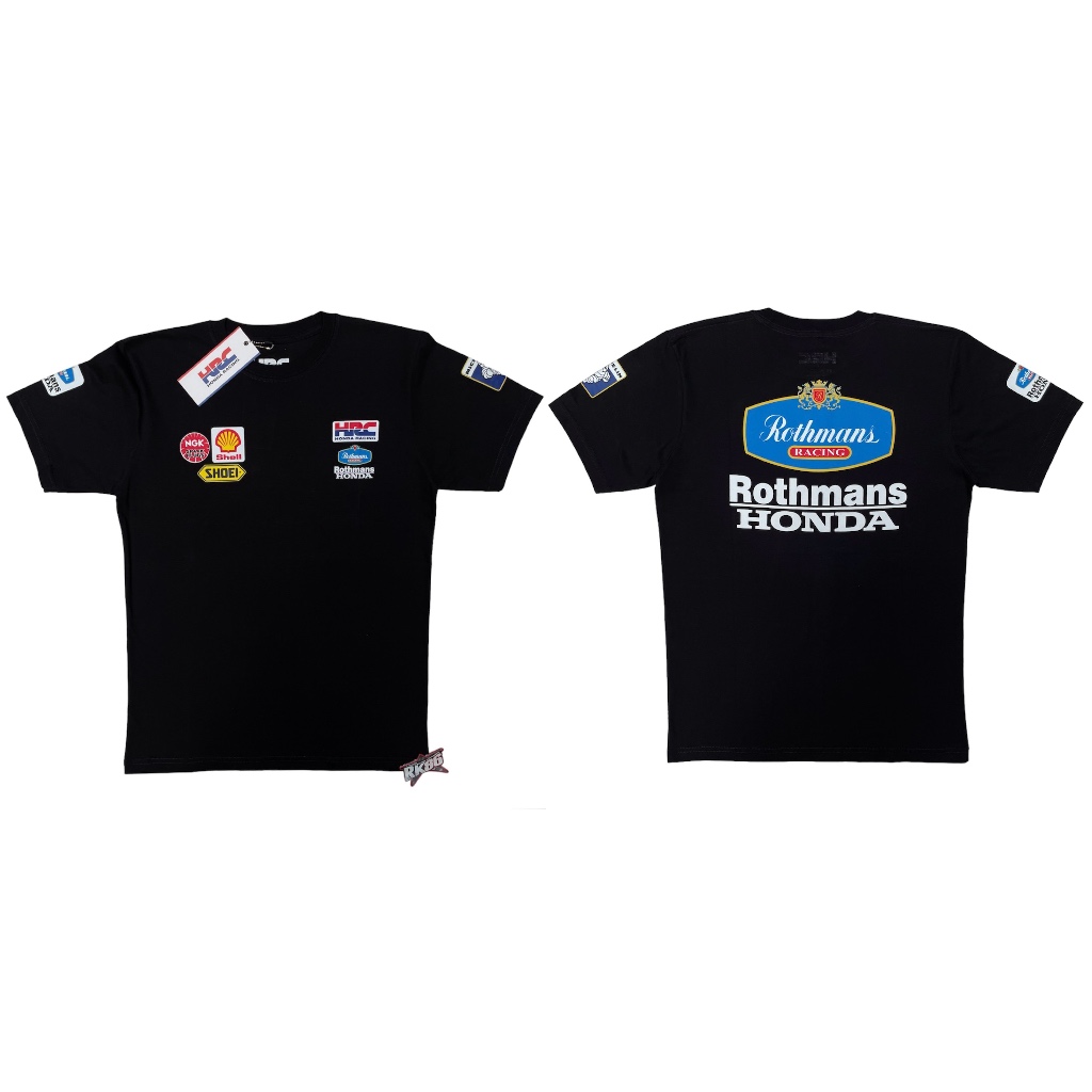 KAOS TSHIRT HONDA ROTHMANS NSR HRC MOTOGP MOTOSPORT 2T