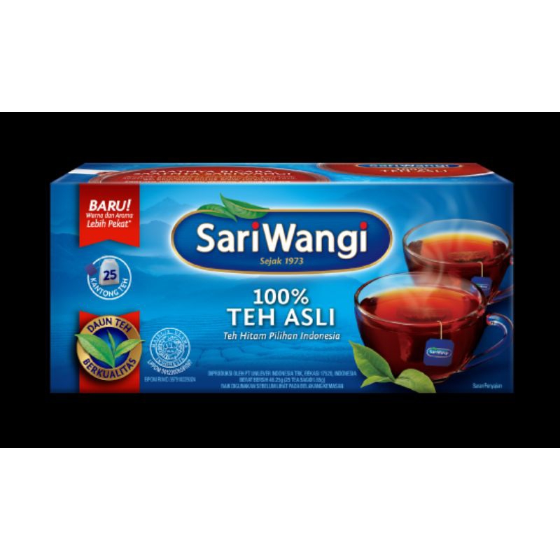 

SariWangi 100% Teh Asli Isi 25 Kantong