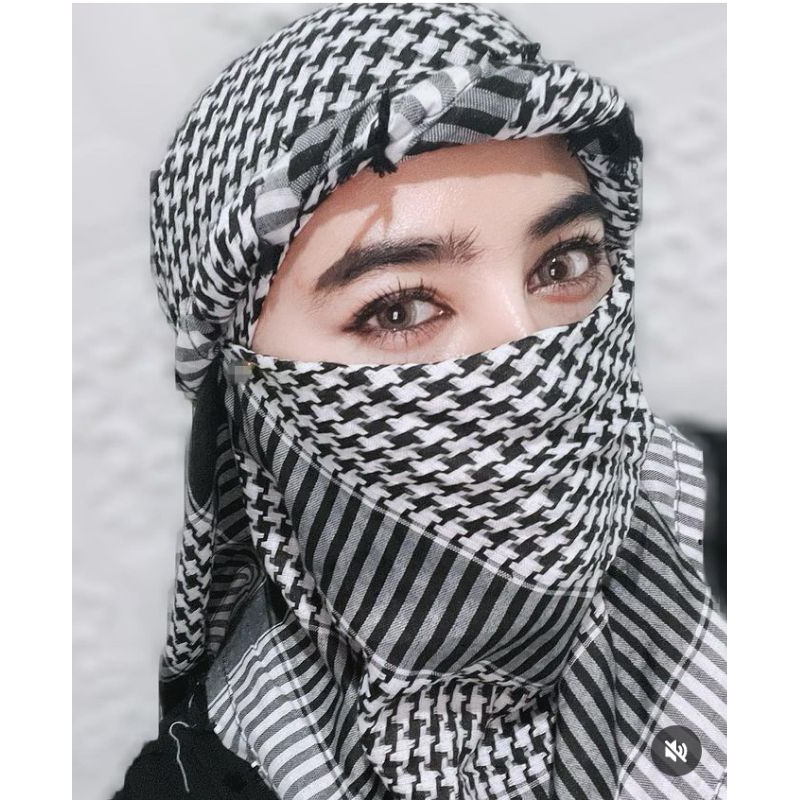 sorban katun dewasa, igal kepala, sorban terbaru tebal, sorban segiempat katun tebal, sorban arab,so