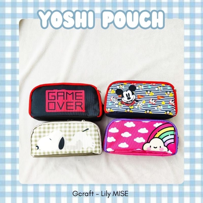 

yoshi art case - pencil case - tempat pensil - kotak pensil - art pouch