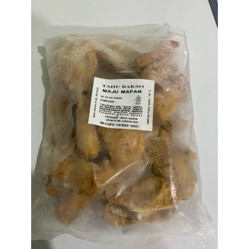 

Tahu Bakso Maju Mapan