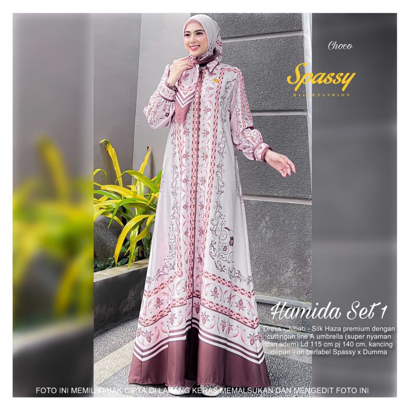 Hamida set hijab Ori Spassy